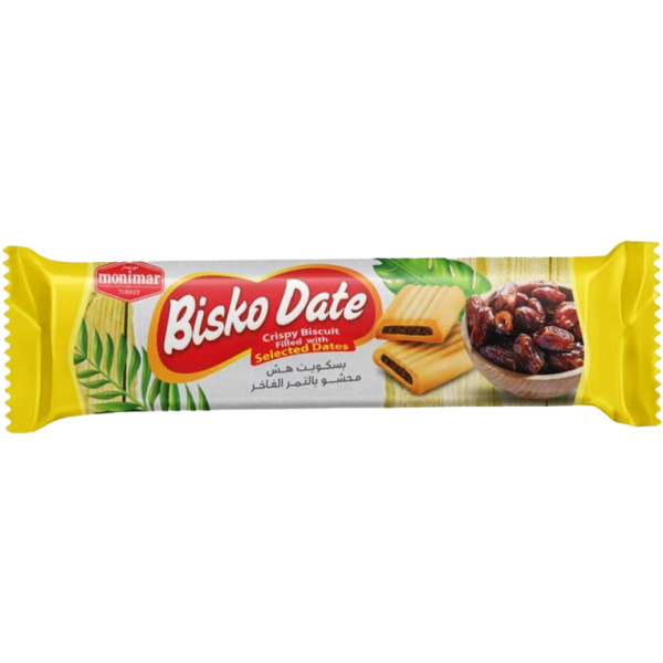 Kokitos date-filled biscuits packaging - Monimar