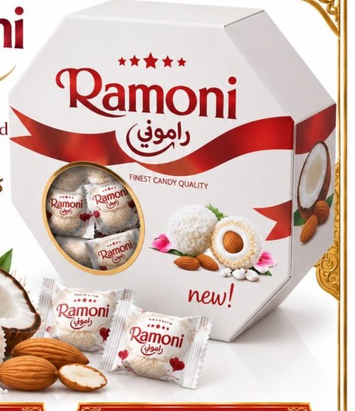 Ramoni coconut wafer balls gift box 250 g - Monimar Confectionery