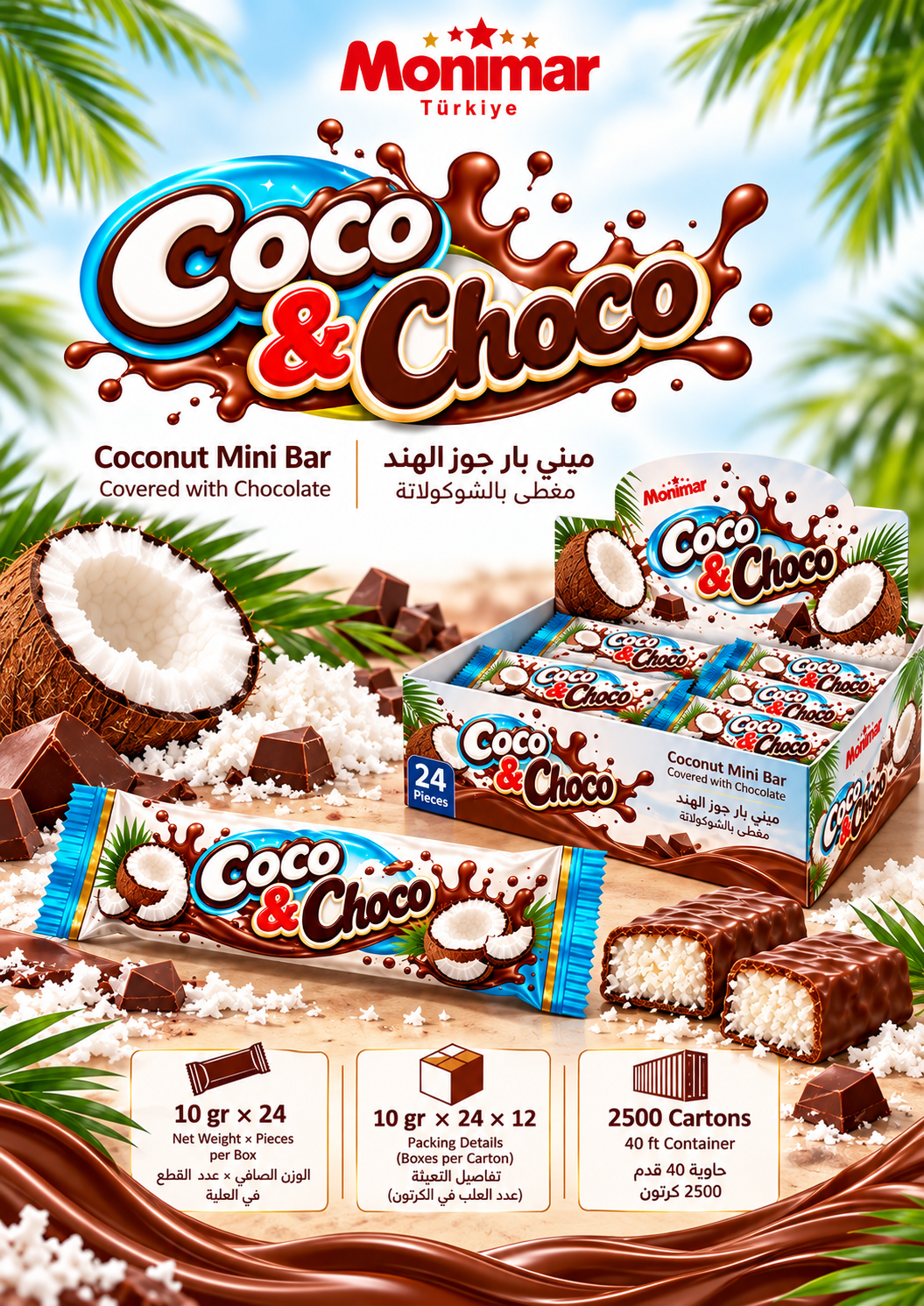 Coconut Chocolate Collection Monimar products